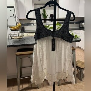 NWT: Young Threads Bohemian Tunic Top